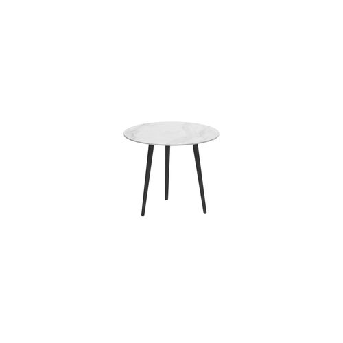 Tavolo da pranzo contemporaneo - STYLETTO - Royal Botania - in teak / in ceramica / con supporto in teak