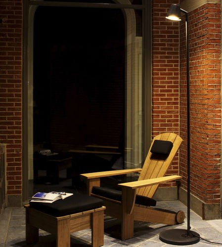 Lampada da terra - PARKER - Royal Botania - in ottone / contemporanea / con cavo
