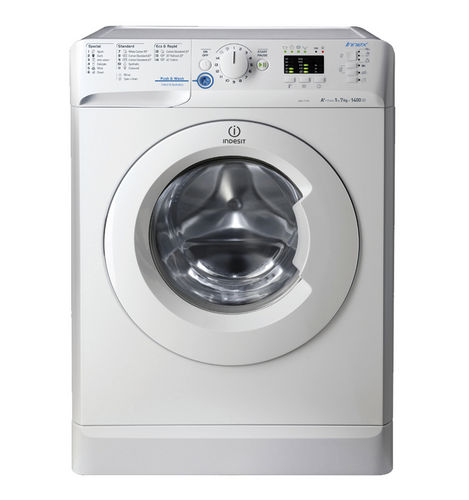 Lavatrice a carico frontale - XWA 71451 W - Indesit - per uso residenziale / certificazione energetica UE