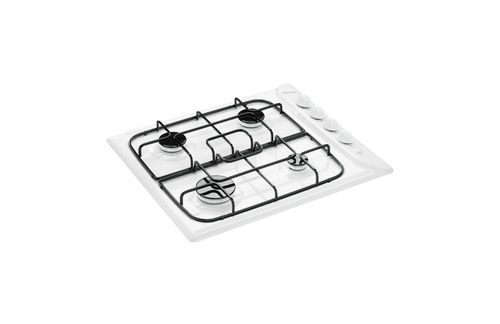 Piano cottura a gas - PIM 640 AS WH - Indesit - 4 fuochi / da incasso / con manopole