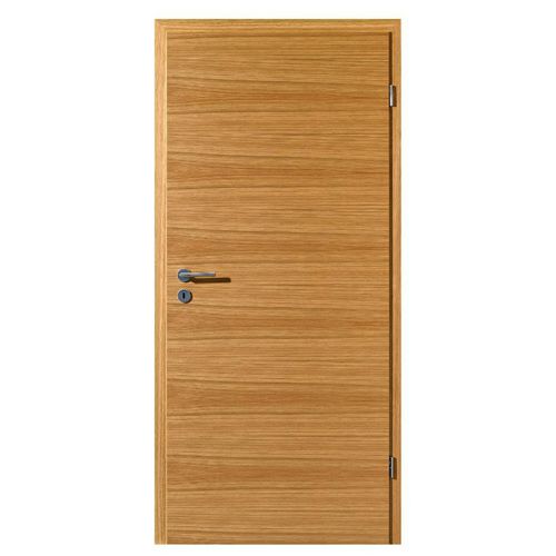 Porta da interno - CROSS - Lebo - in rovere / in faggio / in legno di latifoglie