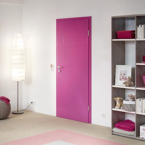Porta da interno - CUSTOM-MILLED - Lebo - in legno / battente / senza vetri