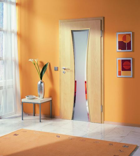 Porta da interno - LIDO - Lebo - in noce / in olmo / in legno di latifoglie
