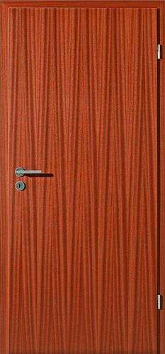 Porta da interno - TIAMA  - Lebo - impiallacciata in legno / in laminato / battente