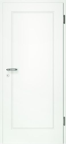 Porta da interno - CHELLO - Lebo - in legno / battente / semivetrata
