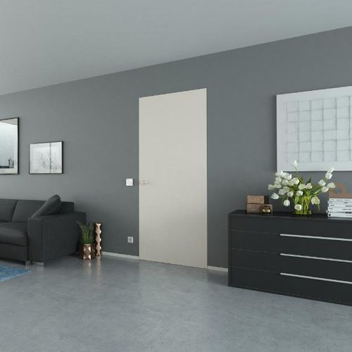 Porta da interno - DÜSSELDORF - Lebo - in legno / battente / senza vetri
