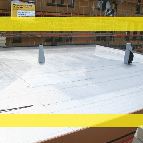 Isolante termico - LINITHERM PAL GEFÄLLE - Linzmeier Bauelemente GmbH - in schiuma di poliuretano / in pannelli / in schiuma