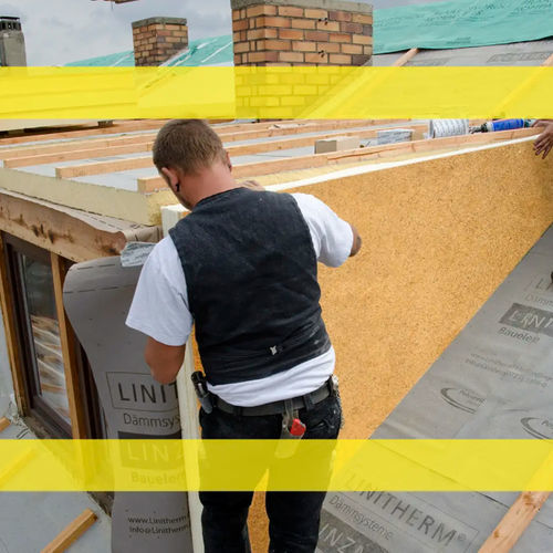 Pannello sandwich isolante per tetto a falde - LITEC GS - Linzmeier Bauelemente GmbH - rivestimento in legno / anima in schiuma poliuretanica / ad alta resistenza