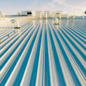 Pannello sandwich per tetto - FIREMET® - Metecno Bausysteme GmbH  - rivestimento in metallo / anima in lana di roccia
