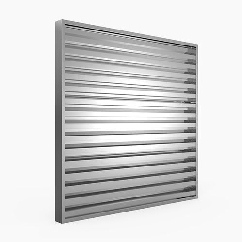 Griglia di ventilazione in alluminio - 511GE - MLL-HAMBURG® - rettangolare / quadrata / per esterni