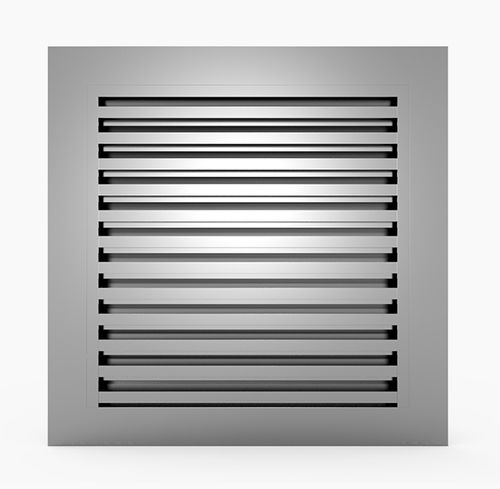 Griglia di ventilazione in alluminio - 622V IP23D - MLL-HAMBURG® - in acciaio inossidabile / rettangolare / quadrata