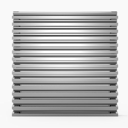 Griglia di ventilazione in alluminio - 514FMK - MLL-HAMBURG® - rettangolare / quadrata / per esterni