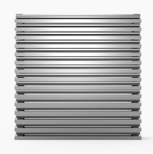 Griglia di ventilazione in alluminio - 516FM - MLL-HAMBURG® - rettangolare / quadrata / per esterni