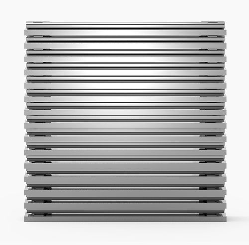 Griglia di ventilazione in alluminio - 517 - MLL-HAMBURG® - rettangolare / quadrata / per esterni