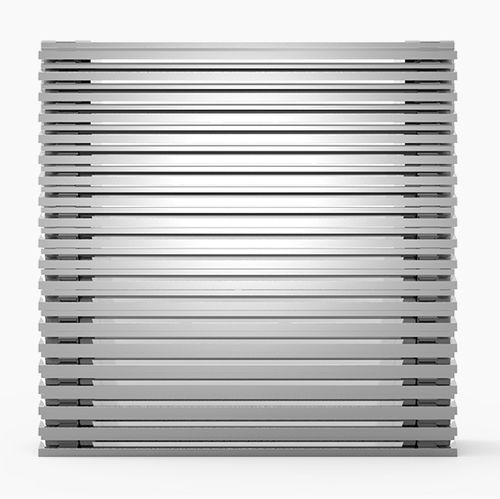 Griglia di ventilazione in alluminio - 518XS - MLL-HAMBURG® - rettangolare / quadrata / per esterni