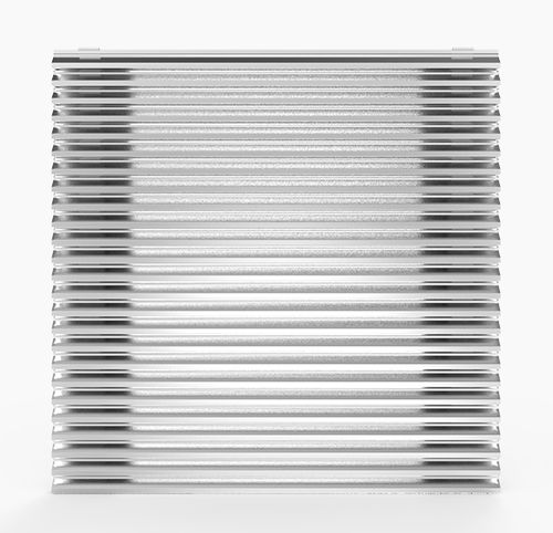 Griglia di ventilazione in alluminio - 565 - MLL-HAMBURG® - rettangolare / quadrata / per esterni