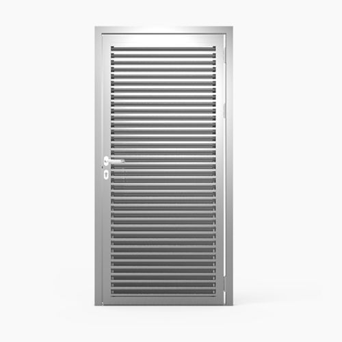 Porta d'ingresso - SINGLE-PANEL : 622 - MLL-HAMBURG® - in alluminio / battente / senza vetri