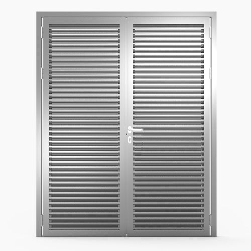 Porta d'ingresso - TWO-PANEL : 622 - MLL-HAMBURG® - in alluminio / battente / senza vetri