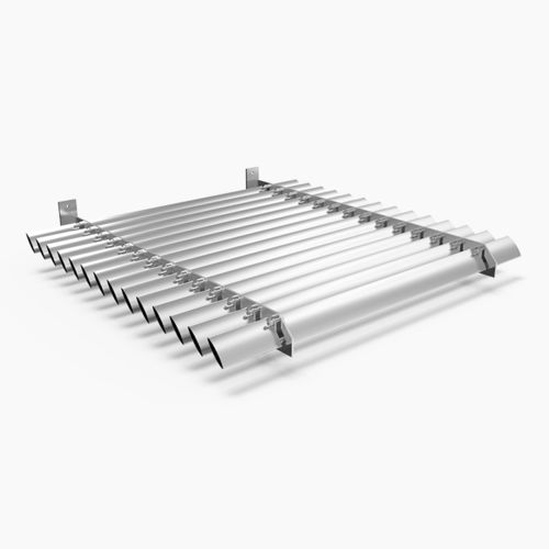 Frangisole in alluminio - SONAL D : HS-H-100-SD - MLL-HAMBURG® - per facciata / per tetto / per finestra