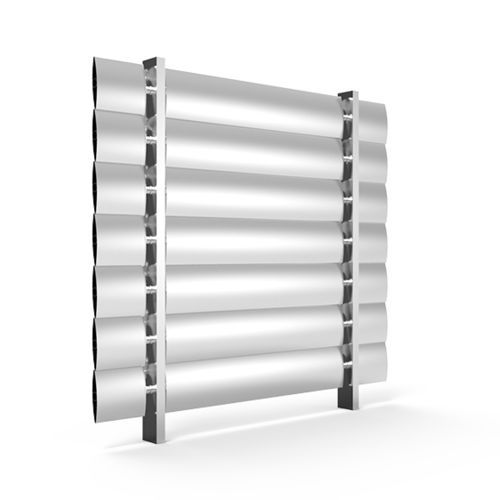 Frangisole in alluminio - VB-H-200-ND-00 - MLL-HAMBURG® - per facciata / per tetto / per finestra