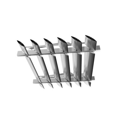 Frangisole in alluminio - HB-H-240-ND-00 - MLL-HAMBURG® - verticale / orizzontale / orientabile