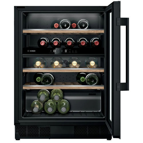 Cantinetta di servizio - KUW21AHG0G - BOSCH - da incasso / in rovere / vetrata