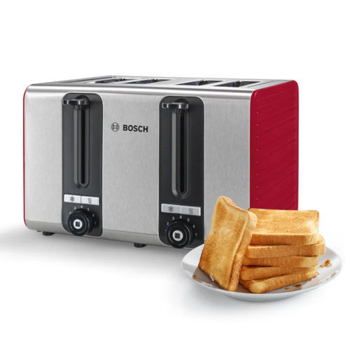 Tostapane 4 fette - TAT7S44GB - BOSCH - rosso