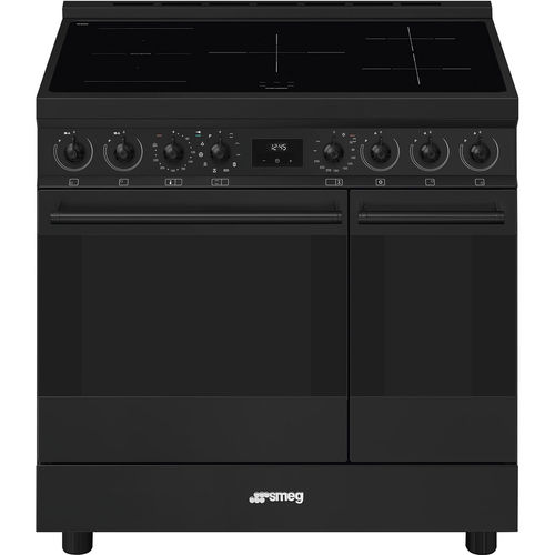 Blocco cottura a induzione - C92IPN2 - SMEG - 5 fuochi / 2 forni / autopulente
