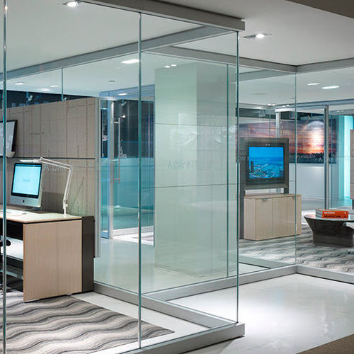 Parete fissa - BEYOND  - Allsteel - a vetrina / professionale / da ufficio