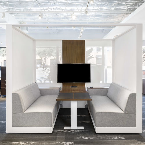 Ufficio POD acustico - CLUBHOUSE - Allsteel - in vetro / per open space
