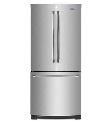 Frigorifero combinato americano - MFF2055DRM - Maytag - per uso residenziale / a posa libera / con congelatore basso