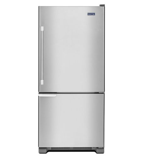 Frigorifero combinato a 2 porte - MBF1953DEM - Maytag - per uso residenziale / a posa libera / con congelatore basso