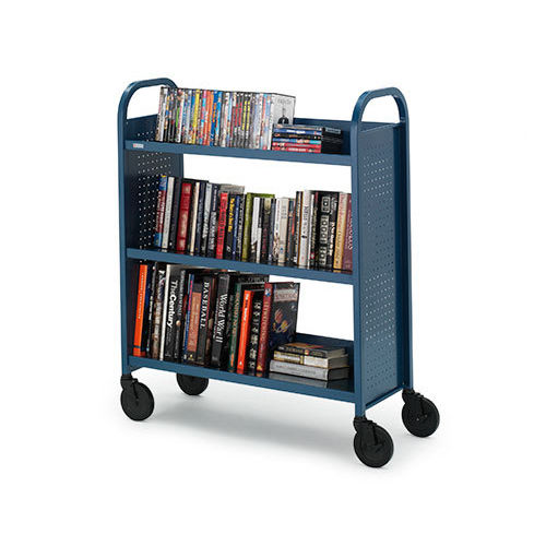 Scaffale a rotelle - BOOKTRUCKS - BRETFORD - contemporaneo / in metallo / contract