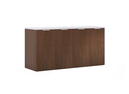 Armadio classificatore basso - CONVERGE - Gunlocke - in laminato / in legno / con porta scorrevole