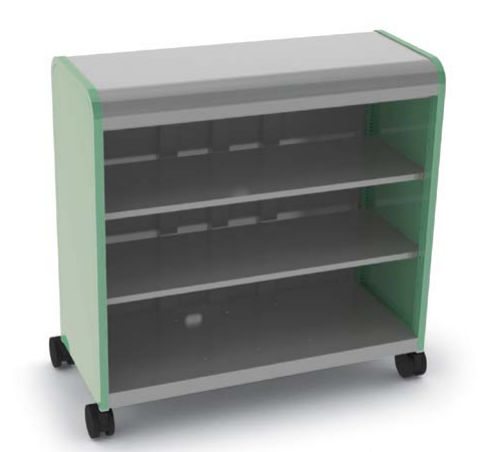 Scaffale a rotelle - CASCADE MEGA-CABINET - smith system - contemporaneo / in laminato / contract