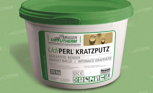 Intonaco di finitura - UdiPERL® - UNGER-DIFFUTHERM GmbH  - da esterno / per muro / per facciata