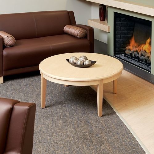 Tavolino basso contemporaneo - FLEX - KI - impiallacciato in legno / in MDF / in legno di latifoglie