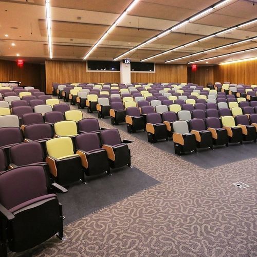 Poltrona per auditorium contemporanea - LANCASTER® - KI - in tessuto / in plastica / in laminato