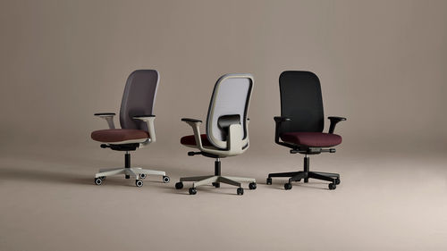 Sedia operativa in tessuto - Civara™ - KI - imbottita / regolabile / ergonomica
