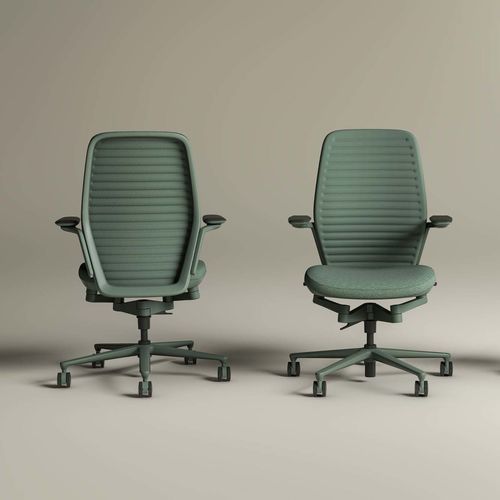 Sedia da ufficio contemporanea - KIAURA - KI - da interno / in alluminio / con base in alluminio levigato