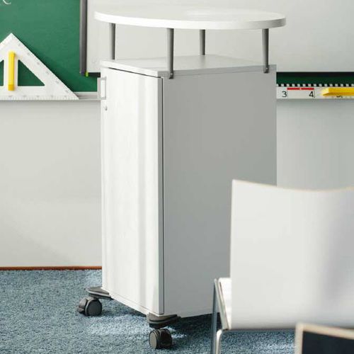 Cassettiera per ufficio in plastica - TENDO AV - ISKU - in metallo / con sportello battente / a chiave