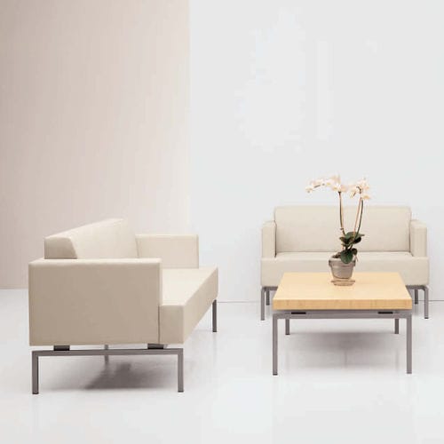 Divano contemporaneo - SUTTON - krug - in tessuto / beige / per uso contract