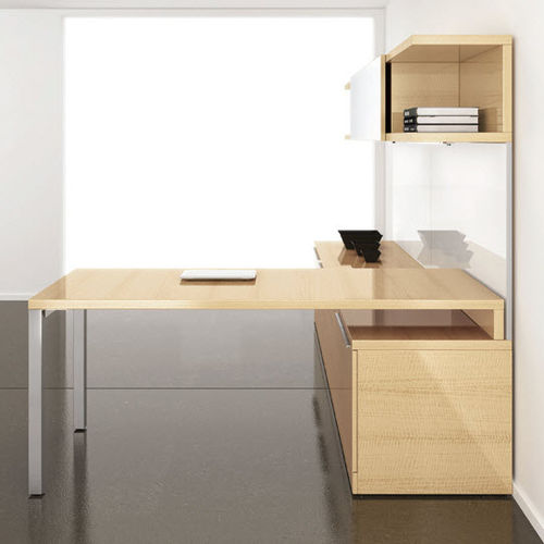 Scrivania direzionale - ADESSO - krug - contemporanea / in legno / d'angolo