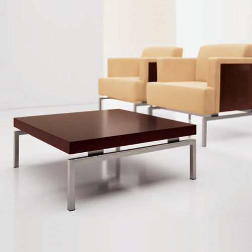 Tavolino basso contemporaneo - SUTTON - krug - in legno / in metallo / rettangolare