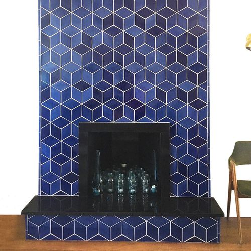 Mosaico in ceramica - LARGE DIAMONDS - Mercury Mosaics - lucido / opaco / satinato