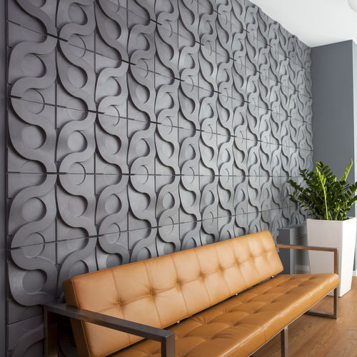 Piastrella 3D - VINE - kaza concrete - in calcestruzzo / da interno / da parete