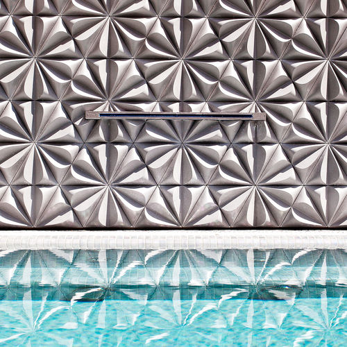 Piastrella 3D - SEED - kaza concrete - in calcestruzzo / da interno / da esterno