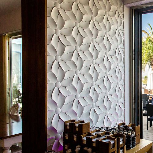 Piastrella 3D - PETAL - kaza concrete - in calcestruzzo / da interno / da esterno