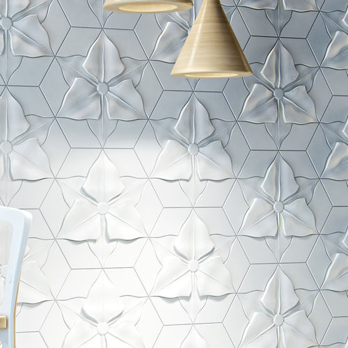 Piastrella 3D - FLORENTIN - kaza concrete - in calcestruzzo / liscia / da interno