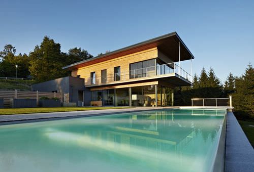 Casa prefabbricata - ST. THOMAS AM BLASENSTEIN - Stora Enso - ecologica / contemporanea / a due piani